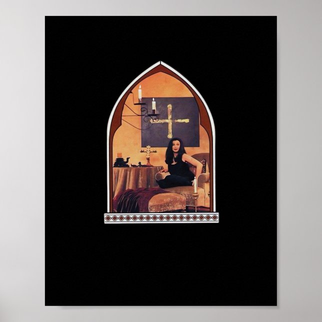Poster Cathédrale de Whimsigothique Fenêtre Classique (Devant)