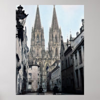 Cathédrale Eglise St Peter Cologne Allemagne 1910