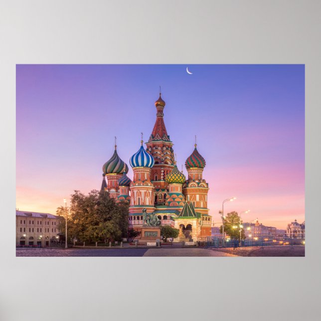 Poster Cathédrale Saint Basil (Devant)