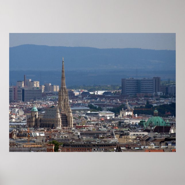 Poster Cathédrale Saint-Étienne, Vienne Autriche (Devant)