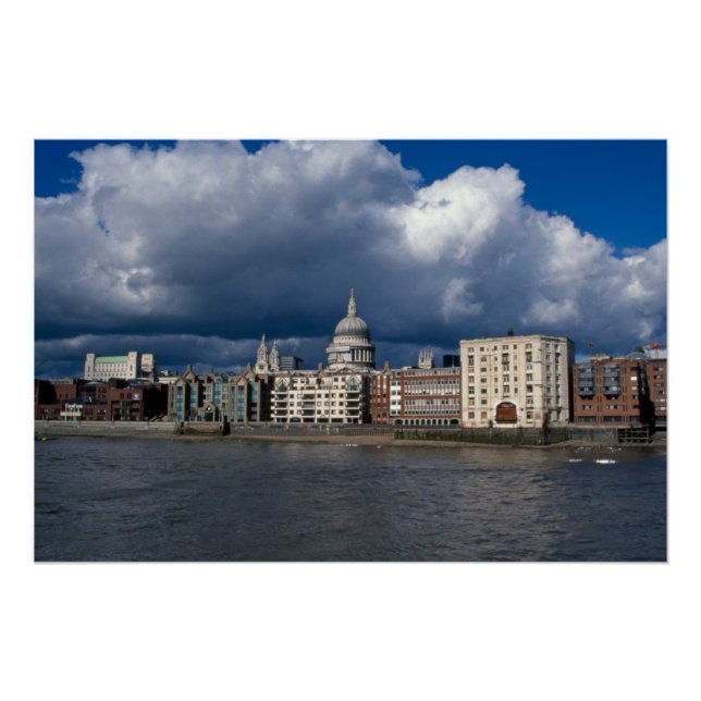 Poster Cathédrale Saint-Paul (Devant)