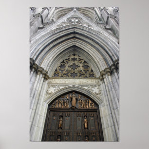 Poster Cathédrale St.Patricks de New York