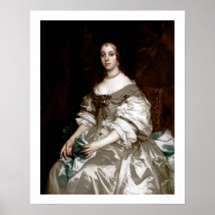 Poster Catherine de Braganza par Sir Peter Lely