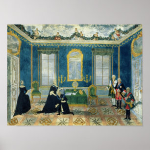 Poster Catherine II rappelle le chancelier Alexeï
