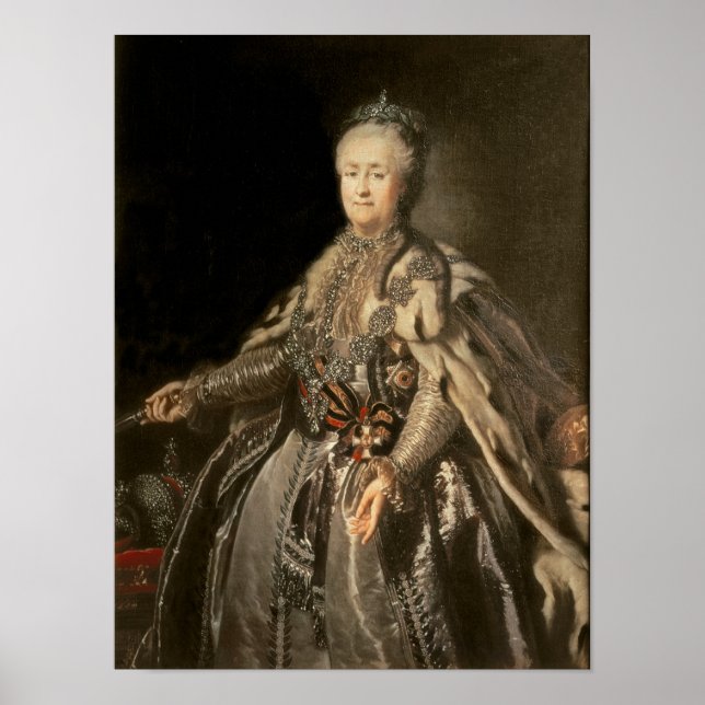Poster Catherine la Grande, 1793 (Devant)
