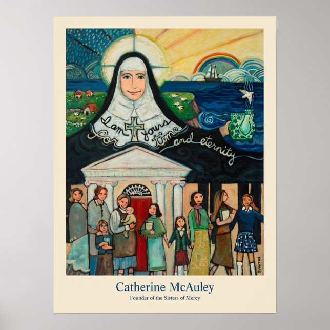 Poster Catherine McAuley, fondatrice des Soeurs de la Mis (Devant)