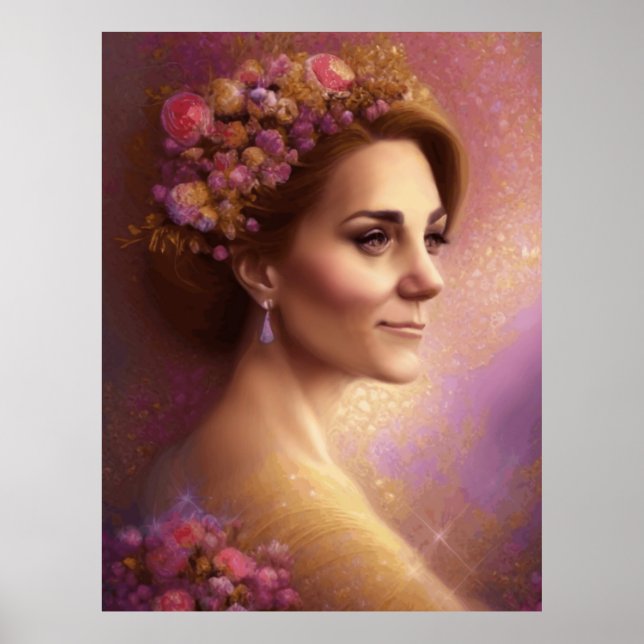 Poster Catherine Princesse De Galles (Devant)