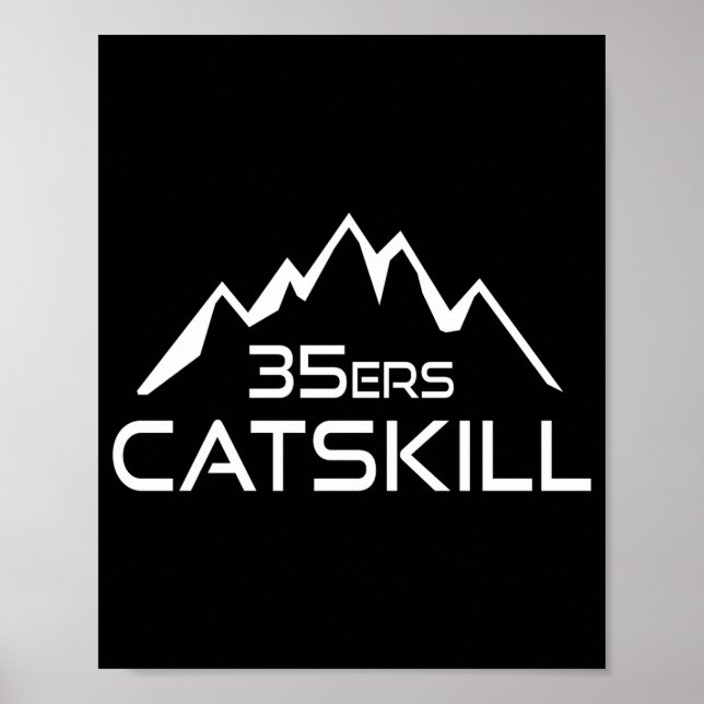 Poster Catskill 35er Mountain _1  (Devant)
