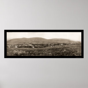 Poster Catskill Mts Hunter NY Photo 1898