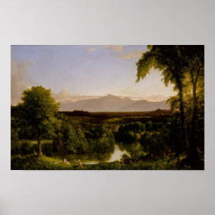 Poster Catskill View — Début de l'automne par Thomas Cole