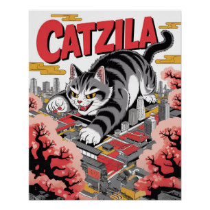 Poster Catzilla