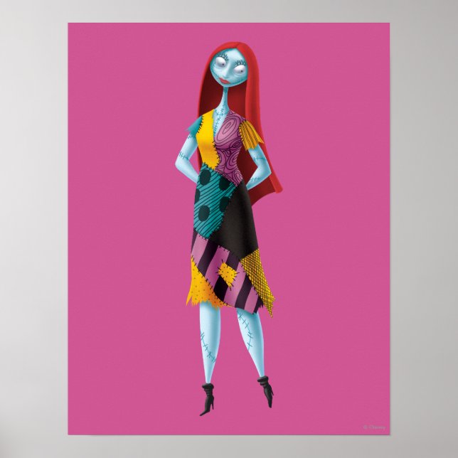 Poster Cauchemar avant Noël | Sally Standing (Devant)