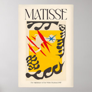Poster Cauchemar de Matisse de l'éléphant blanc947