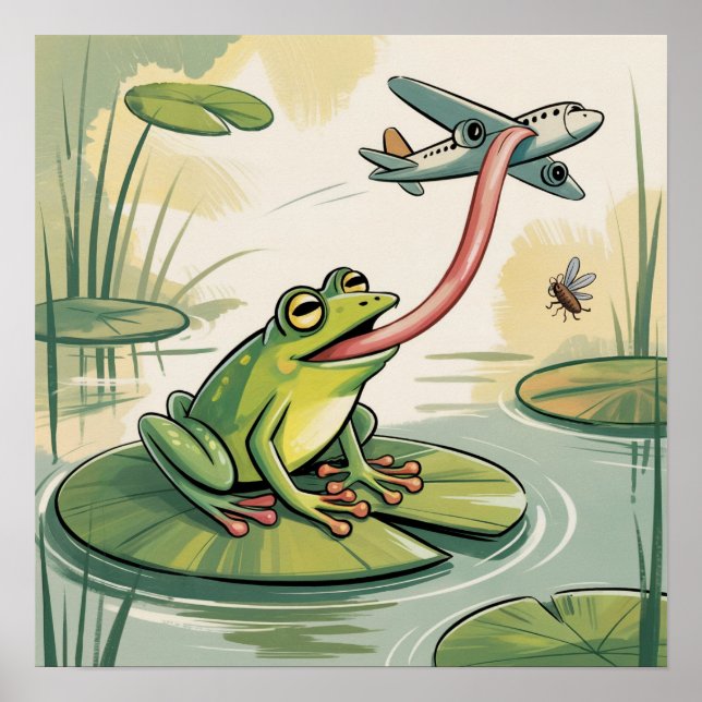 POSTER CAUGHT A BIGGER ONE BY ACCIDENT  (Devant)