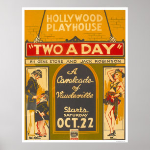 Poster CavalcadeVaudeville1938 WPA