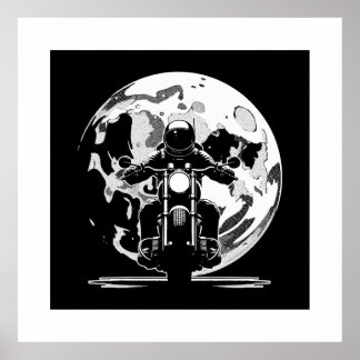 Poster Cavalier de la Lune