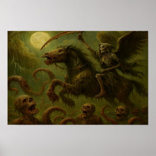 Poster Cavalier de la peste