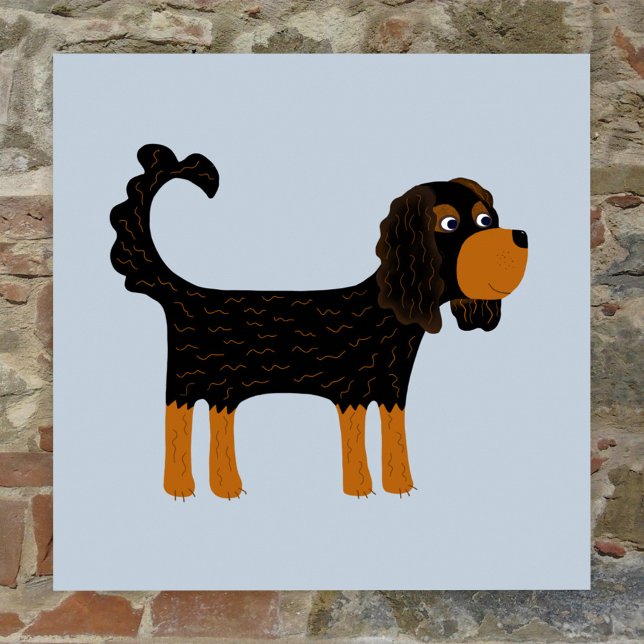 Poster Cavalier King Charles Spaniel Chien (Créateur téléchargé)