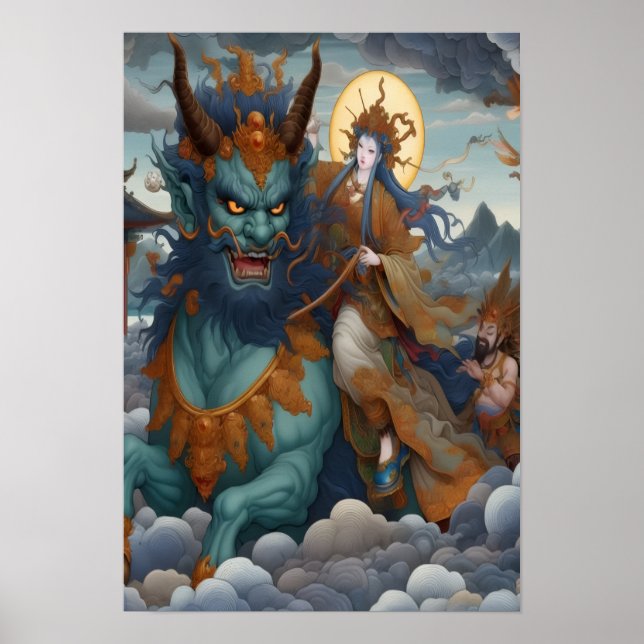 Poster Cavalier Oni (Devant)