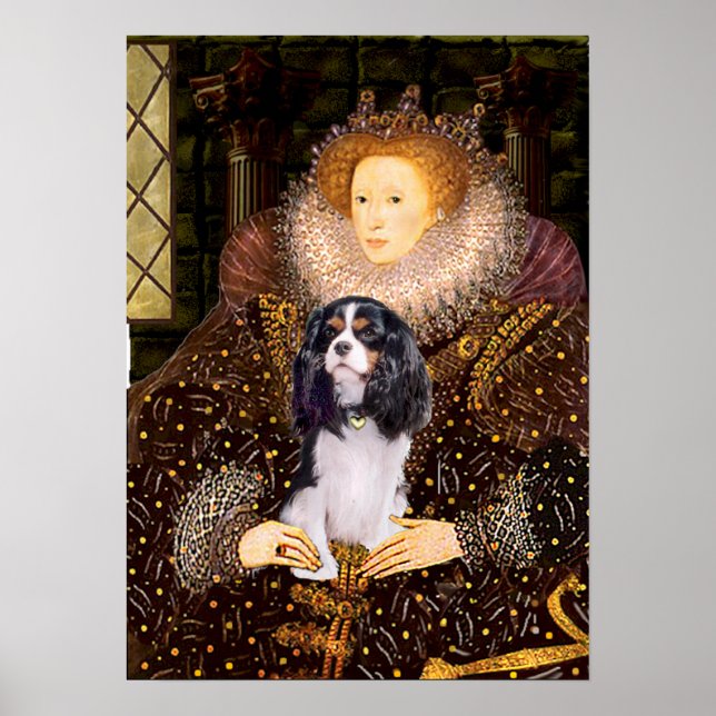 Poster Cavalier (Tri0) - Reine (Devant)