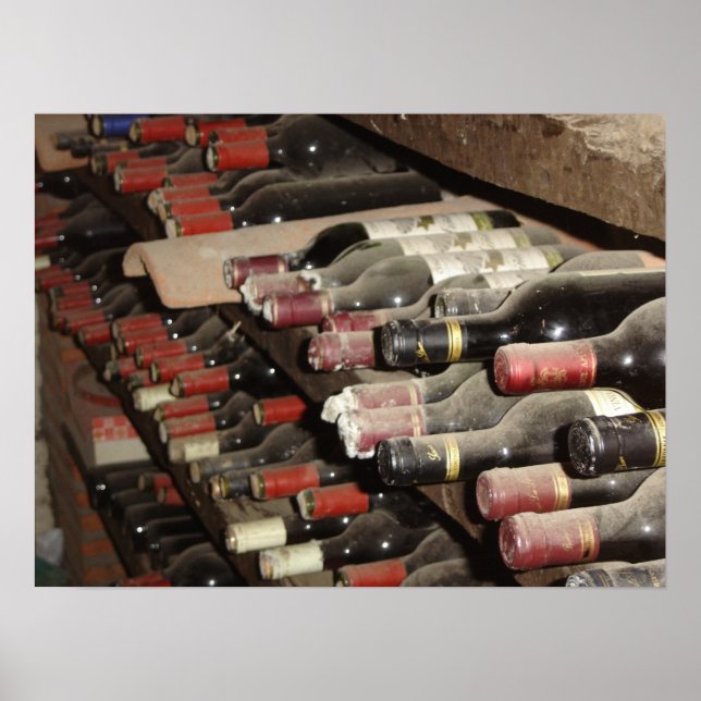 Poster Cave à vin (Devant)