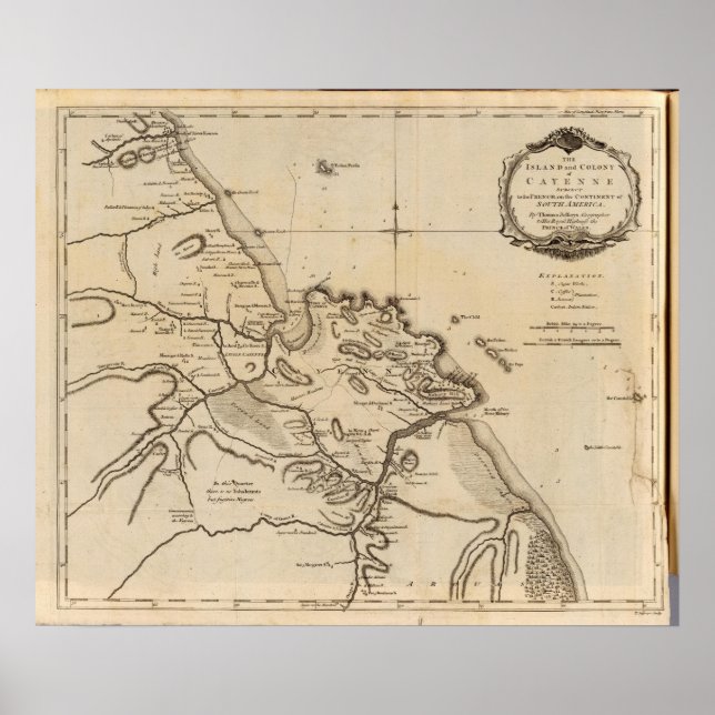 Poster Cayenne 2 (Devant)