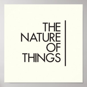 Poster CBC - Nature des choses depuis 1979