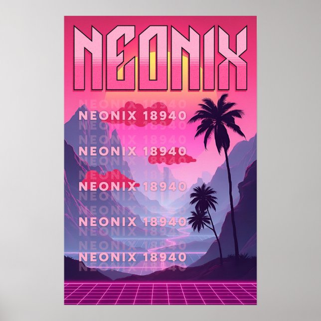 Poster CDneonix (Devant)