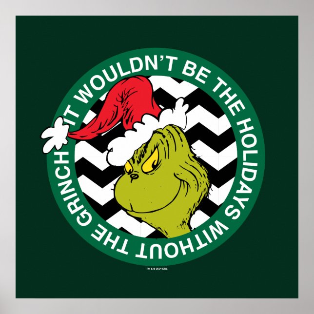 Poster Ce ne serait pas les vacances sans Grinch (Devant)