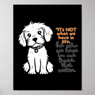 Poster Ce N'Est Pas Ce Que Nous Avons Dans La Vie, Mais C