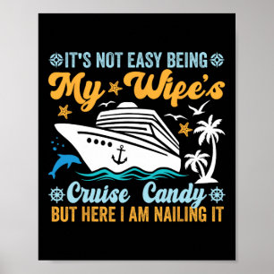 Poster Ce n'est pas facile d'être le bonbon de croisière