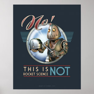 Poster Ce n'est pas l'affiche d'études spatiales (16x20")