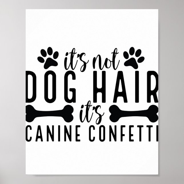 Poster Ce n'est pas les cheveux de chien c'est Canine Con (Devant)