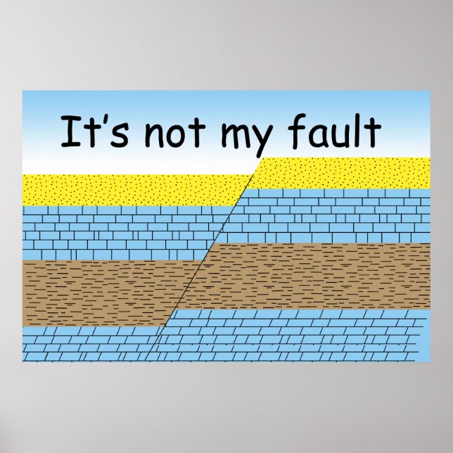 Poster Ce n'est pas ma faute (Devant)
