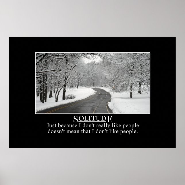 Poster Ce n'est pas parce que je n'aime pas les gens que  (Devant)