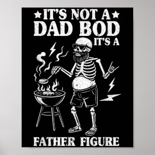 Poster Ce N'Est Pas Un Papa Bod C'Est Un Père Figure Drôl