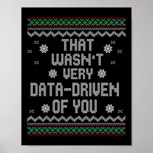Poster Ce N'Était Pas Très Les Données De Vos Noël.