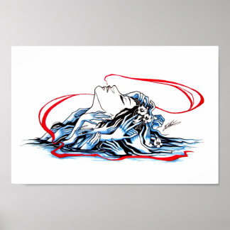 Poster Ce que l'eau m'a donné