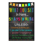 CE QUE VOUS DITES ICI RESTE ICI