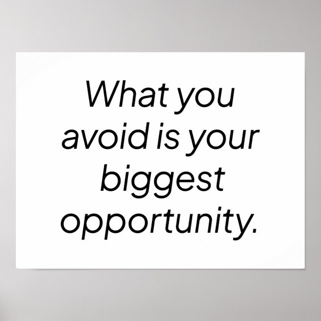 Poster Ce que vous évitez d'afficher (Devant)