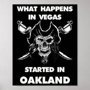 Poster Ce qui arrive à Vegas a commencé à Oakland 