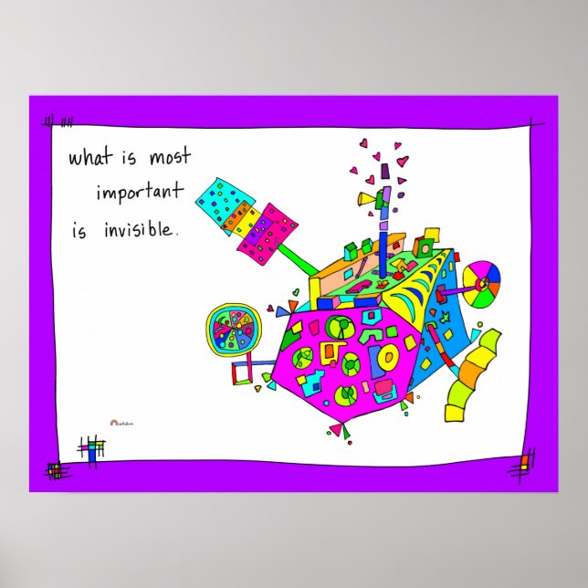 Poster Ce qui est le plus important... (Devant)