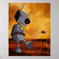 Ce robot est ennuyé