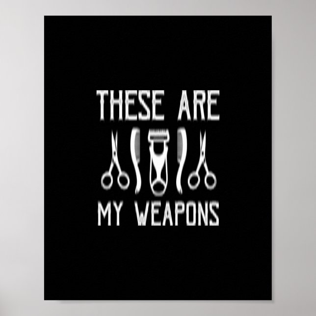Poster ce sont mes armes (Devant)