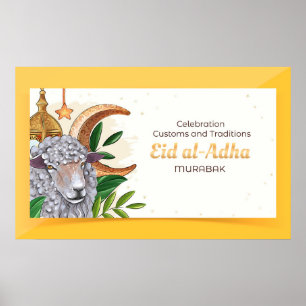 Poster Cébration de Custons et Traditions (eid al-Adha)