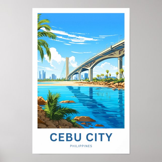Poster Cebu City Philippines (Devant)