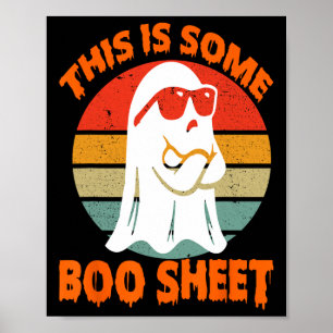 Poster Ceci Est Une Feuille De Boite Halloween Ghost Funn