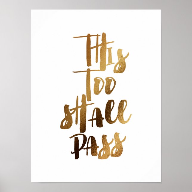 Poster Cela aussi passera (Devant)