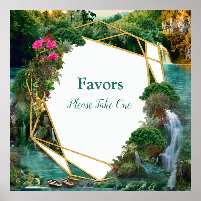 Poster Célébration au lac Magical Imaginaire (Devant)