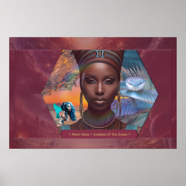 Poster Célébration de l'Afrique mère (Devant)